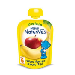Naturnes Bolsitas De Fruta Platano Manzana 90 G