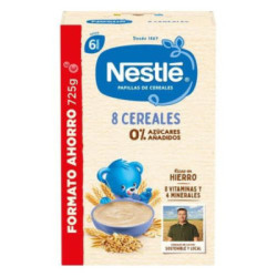Nestle Papilla 8 Cereales 1 Envase 725 G